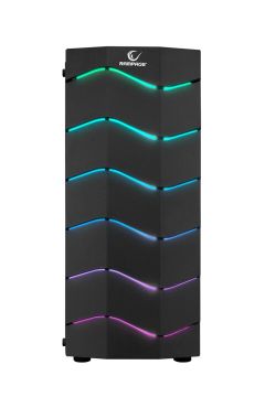 Rampage ARC-X Rgb Ledli Siyah Acrylic Panel 120mm Fanlı Gaming Oyuncu Kasası