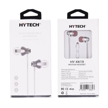 Hytech HY-XK19 Beyaz Mikrofonlu Kulaklık