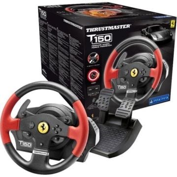 Thrustmaster T150 Ferrari Wheel Force Feedback Yarış Direksiyonu (PC,PS4)