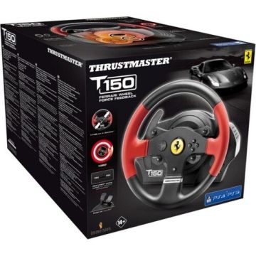 Thrustmaster T150 Ferrari Wheel Force Feedback Yarış Direksiyonu (PC,PS4)