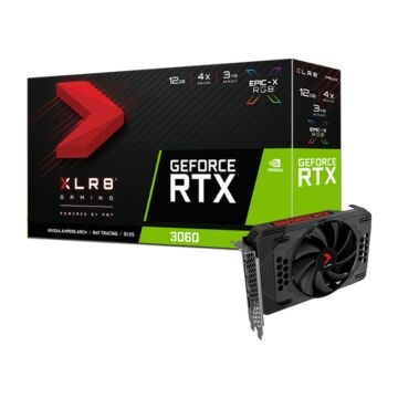 PNY GeForce RTX 3060 12GB XLR8 Revel Epic-X RGB Single Fan VCG306012SFXPPB Ekran Kartı