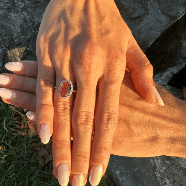 Zultanite Color Change Natural Stone Ring