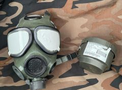 US M40 Gaz Maskesi+C2A1 Filtre (Sıfır Ürün)