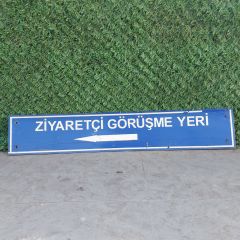 140x25 cm.Orjinal Askeri Metal Levha