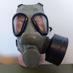 RC Damgalı 1952  Amerikan M1A1 Gaz Maskesi+60'lık Filtre