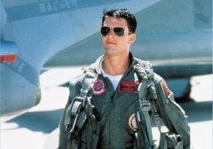 TOP GUN- Tom Cruise Baskılı Mav Bardak (Model-5)