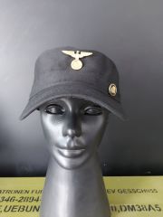Siyah Alman Şapka Modeli Unisex (Ayarlanabilir)