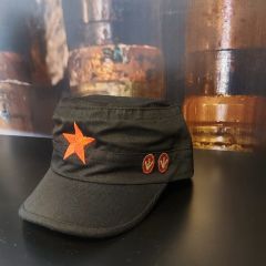 Siyah Castro Yıldızlı Şapka Modeli Unisex