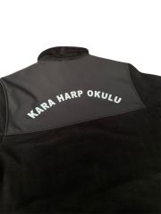 Kara Harp Okulu Siyah Polar Mont Unisex (S Beden)