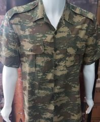 Türk Kara Kuvvetleri Sb. Kamuflaj Yazlık Gömlek Unisex (L Beden) Sıfır Ürün