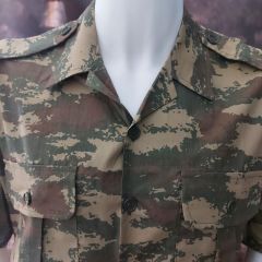 Türk Kara Kuvvetleri Sb. Kamuflaj Yazlık Gömlek Unisex (L Beden) Sıfır Ürün