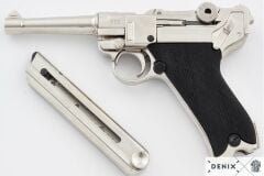 METALİK PARABELLUM LUGER P08 TABANCA, ALMANYA 1898 DENIX REPLIKA(DNX8143)