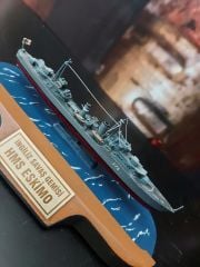 16 cm. 2.Dünya Savaşı İngiliz Destroyer 1/720 Ölçek Monte