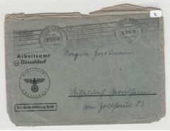 Model-7 Üçüncü Reich 1933-1945 Berlin Damgalı Damgasız Kartela