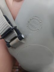 MKE Gri SR6 Gaz Maskesi+D12 KBRN Filtre
