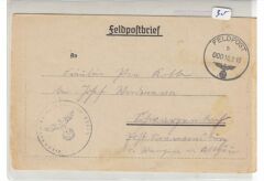 Model-20 Üçüncü Reich 1933-1945 Berlin Damgalı Damgasız Kartela