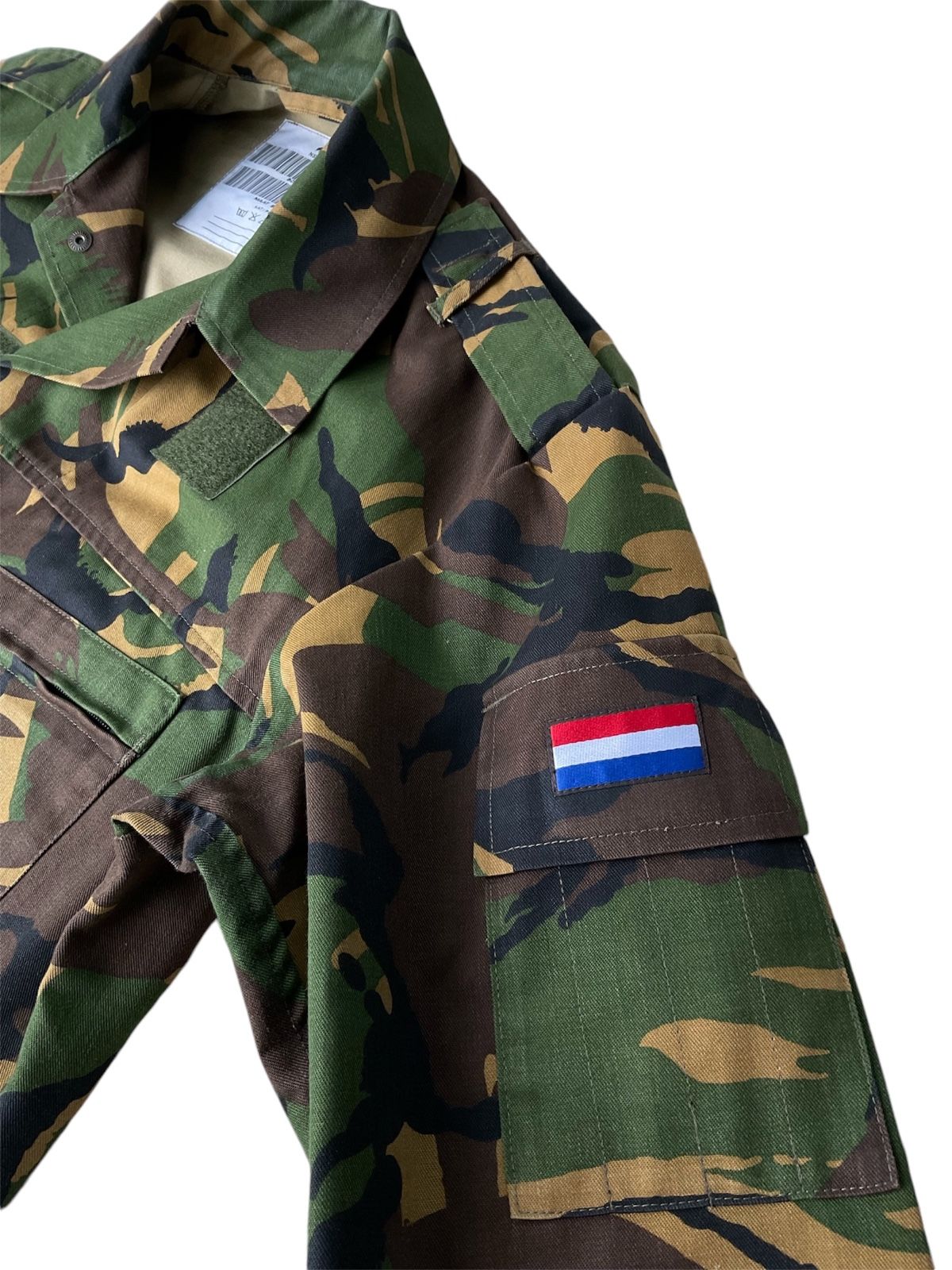 Hollanda Ordusu Kamuflaj Ceket Unisex  (M Beden)