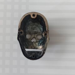5.2x3.5x2 cm Metal Kuru Kafa Modeli
