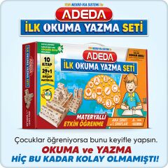 Adeda İlk Okuma Yazma Seti