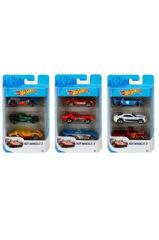 Hot Wheels Üçlü Araba Seti K5904