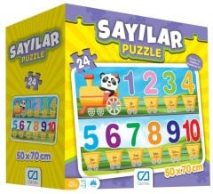 SAYILAR YER PUZZLE 24 PARÇA