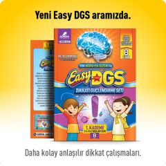 Easy Dikkati Güçlendirme Seti 1. Kademe 3-6 Yaş B