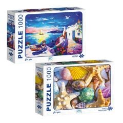 HUZUR - DENİZ 1000 PARÇA PUZZLE 2'Lİ SET