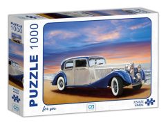KLASİK ARABA - FİL 1000 PARÇA PUZZLE 2'Lİ SET
