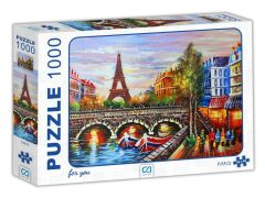 İTALYA - PARİS 1000 PARÇA PUZZLE 2'Lİ SET