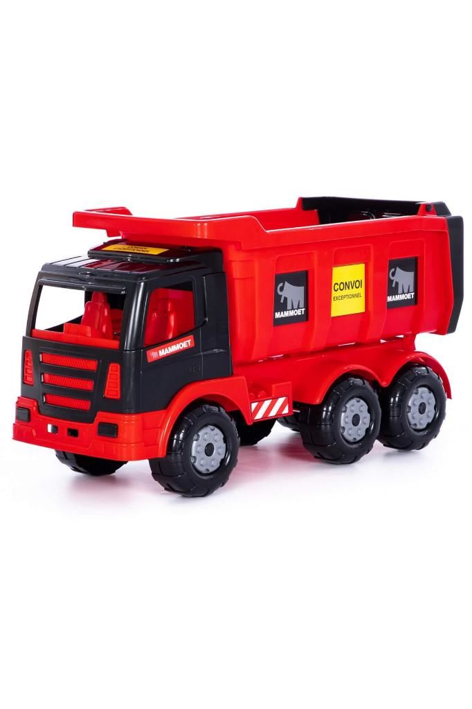 Mammoet Damperli Kırmızı Kamyon 67 Cm 89939
