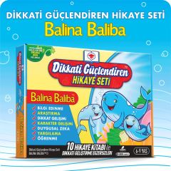 Dikkati Güçlendiren Hikaye Seti - Balina Baliba Kutulu Set