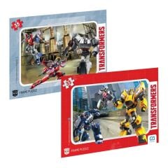 TRANSFORMERS FRAME PUZZLE 35 PARÇA 2'Lİ PUZZLE SETİ