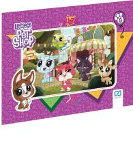 LITTLEST PET SHOP FRAME PUZZLE 35 PARÇA 2'Lİ PUZZLE SETİ