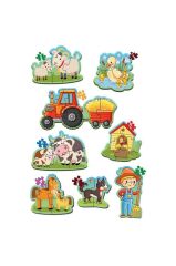 BABYSTORE BABY PUZZLE 2Lİ SET İLK ÇİFTLİK , İLK HAYVANLAR