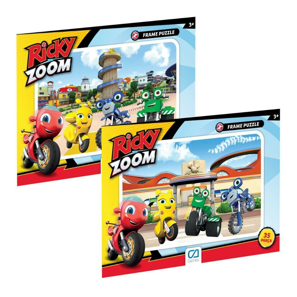 RİCKY ZOOM FRAME PUZZLE 35 PARÇA 2'Lİ PUZZLE SETİ