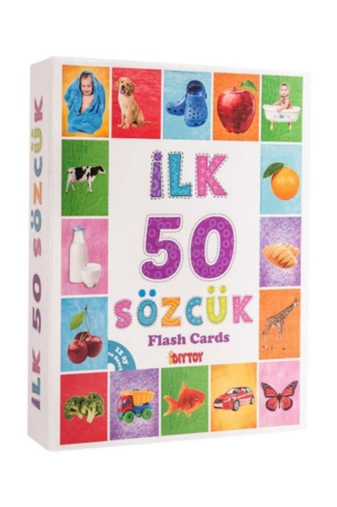 T02007116 F.CARDS İLK 50 SÖZCÜK EĞİTİCİ KARTLAR