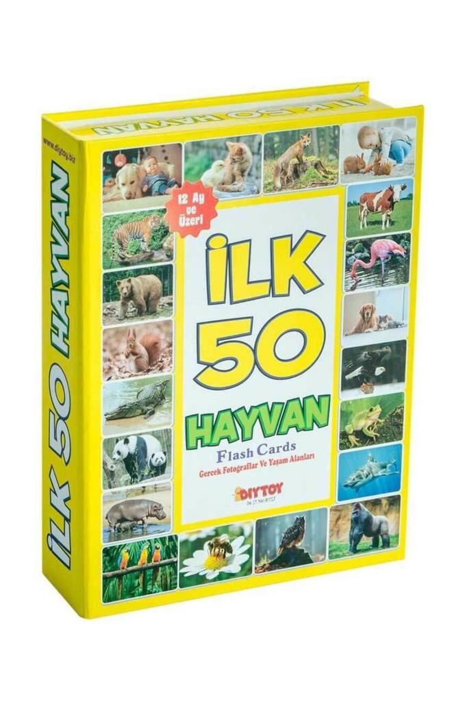 F.CARDS YAŞAM ALANLARINDA İLK 50 HAYVAN EĞİTİCİ KARTLAR