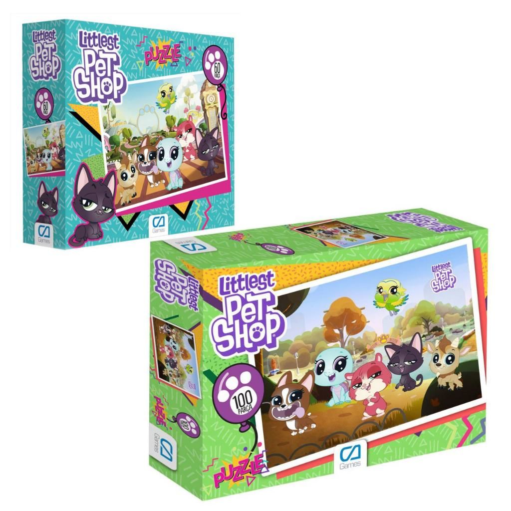 LITTLEST PETSHOP PUZZLE SETİ 100+60 PARÇA
