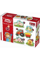Dıytoy Bebek Puzzle Ilk Çiftlik Hayvanlarım