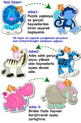 Dıytoy Benim İlk Hayvanlar Puzzlem