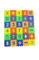 Çocuk Oyun Karosu - Eva Puzzle Yer Matı - Matemetik /
