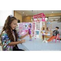 HCD47 Barbie'nin Taşınabilir Portatif Evi