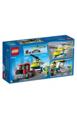 LEGO 60343 ® City - Kurtarma Helikopteri Nakliyesi 215 Parça +5 Yaş