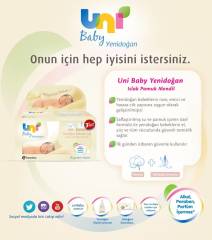 Uni Baby Yeni Doğan Islak Mendil 18 Paket