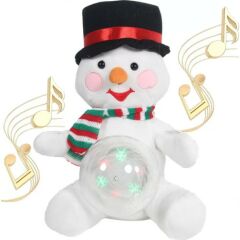 Toys e Toys Yılbaşı Kar Küreli Pilli Peluş Kardan Adam