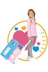 Cicciobello Renkli Amiccici 2 Katlı Ev Oyun Seti Figürlü 43 Cm 3+ Cc012000
