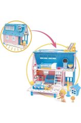 Cicciobello Renkli Amiccici 2 Katlı Ev Oyun Seti Figürlü 43 Cm 3+ Cc012000