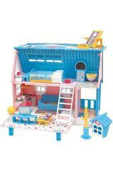 Cicciobello Renkli Amiccici 2 Katlı Ev Oyun Seti Figürlü 43 Cm 3+ Cc012000