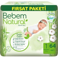 Bebem Natural Yenidoğan 64 Adet 2022