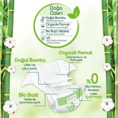 Bebem Natural Midi 3 Beden 56 Adet Fırsat 2022